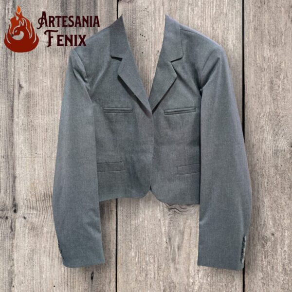 chaqueta huaso gris